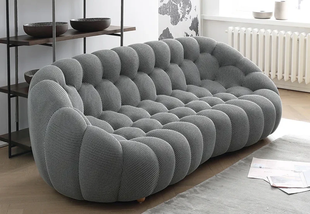 living spaces white cloud couch